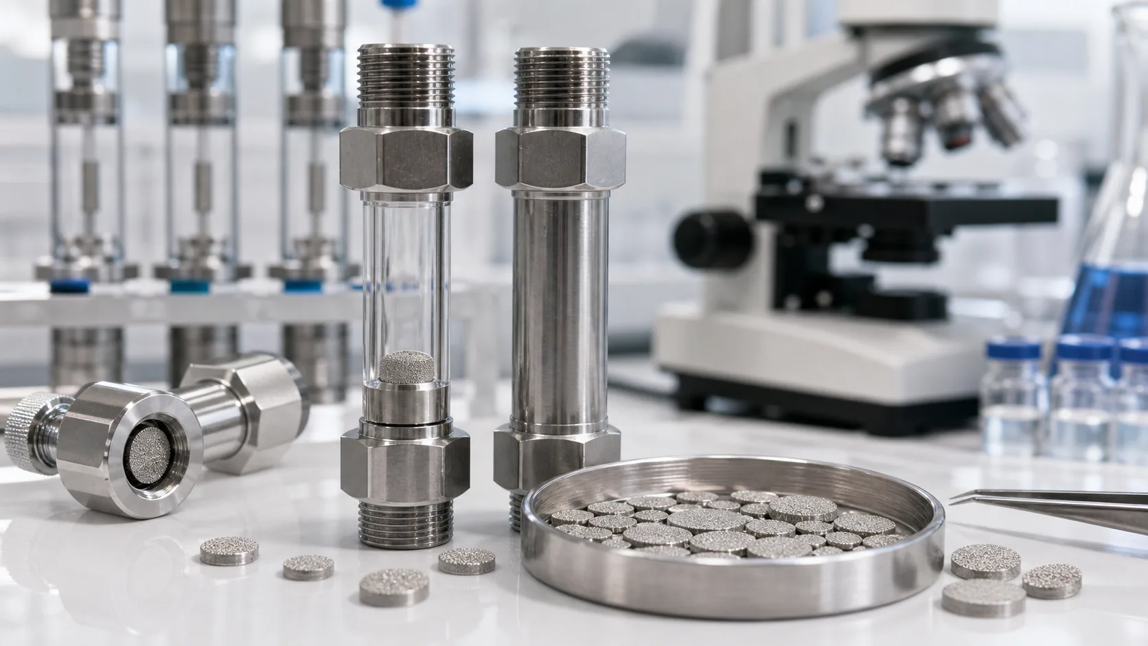 Precision laboratory separation and membrane support