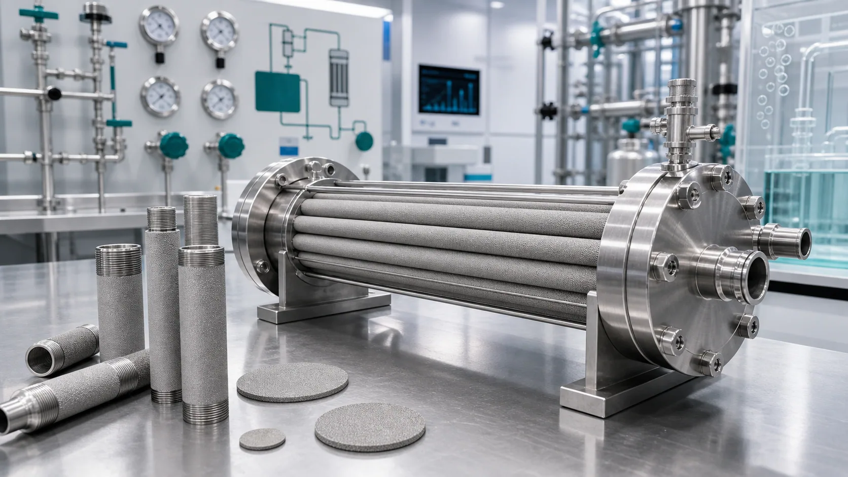 Precision laboratory separation and membrane support