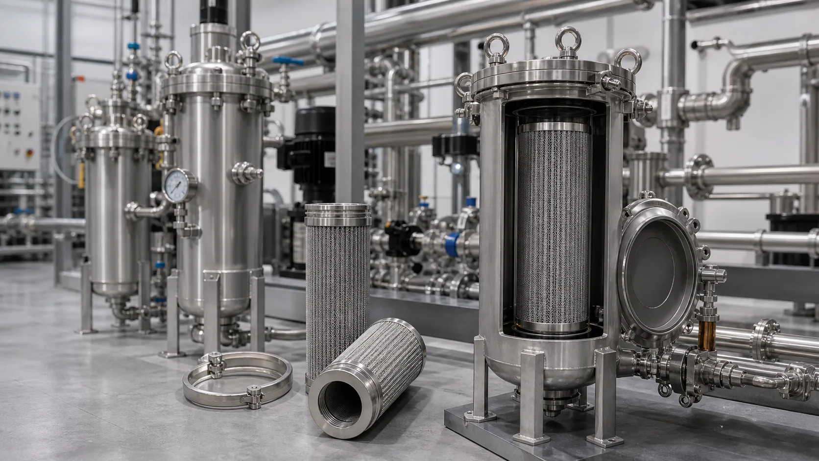 Filter OEM media and element manufacturing