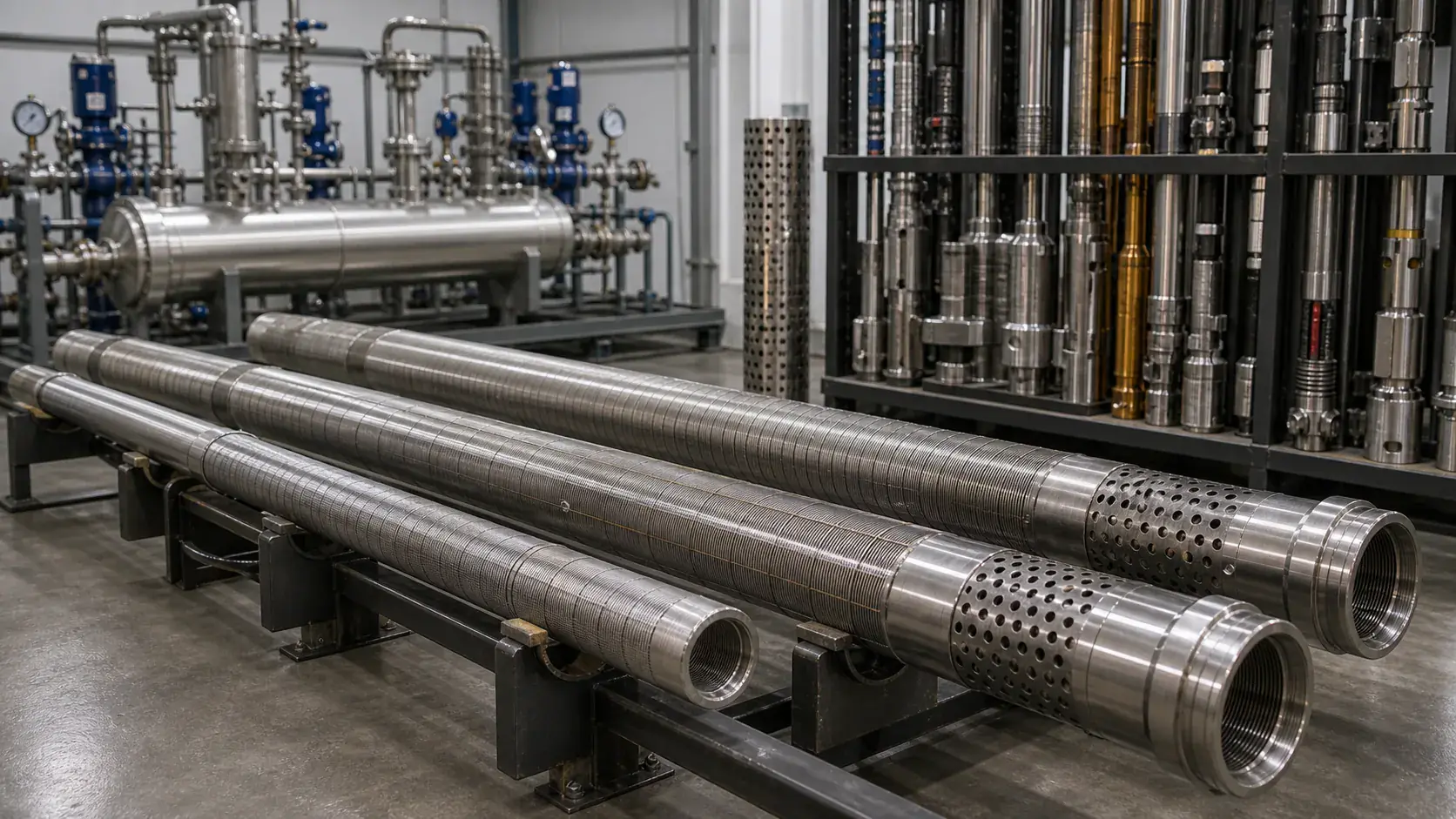 Water treatment, marine, and high-flow screening