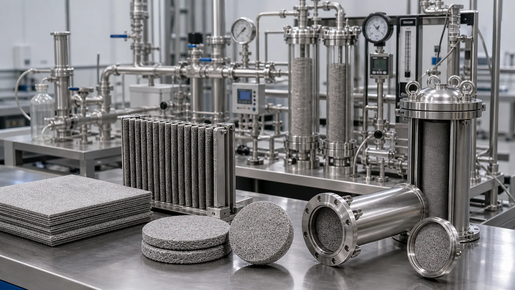 Filter OEM media and element manufacturing