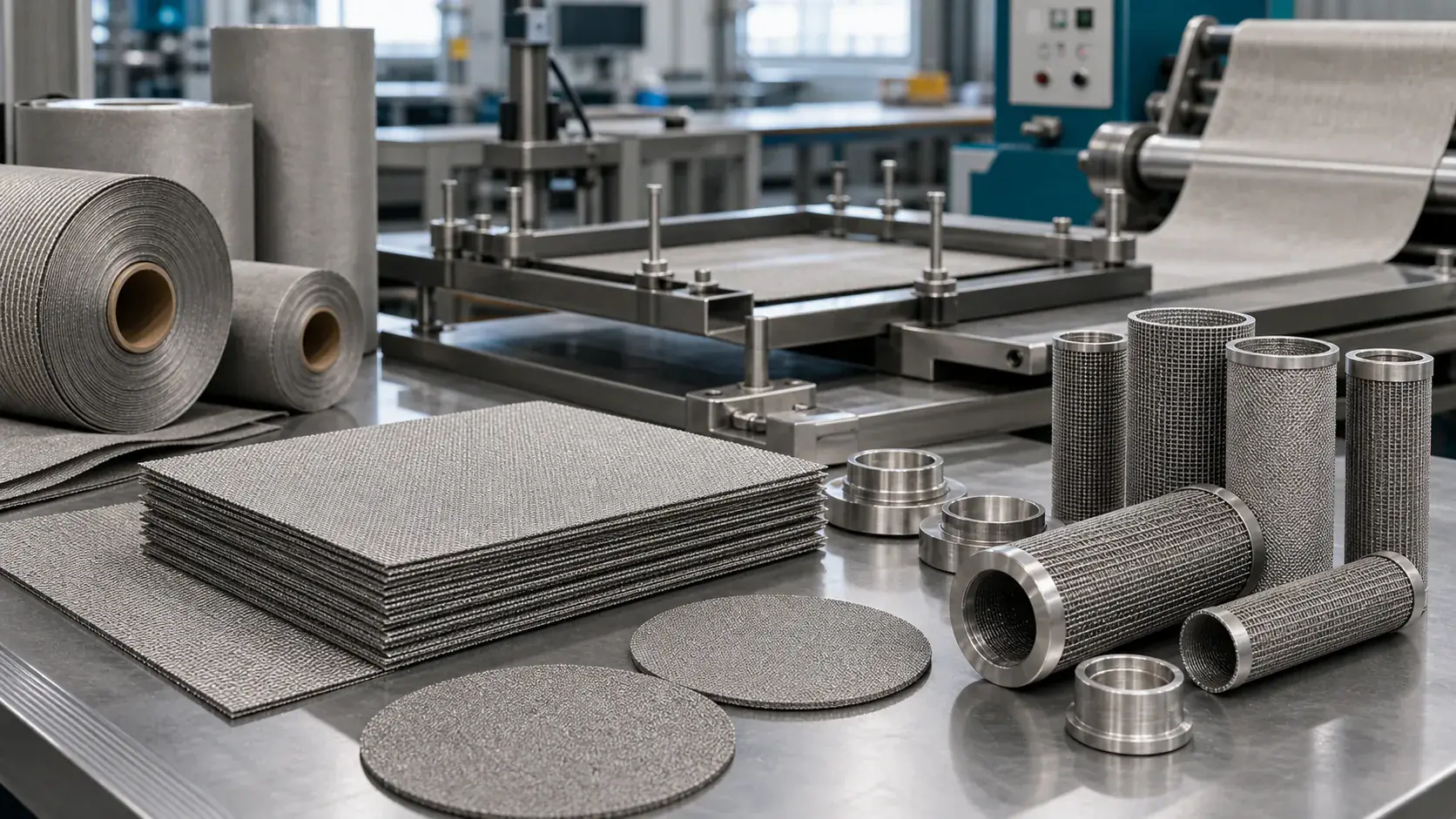 Filter OEM media and element manufacturing